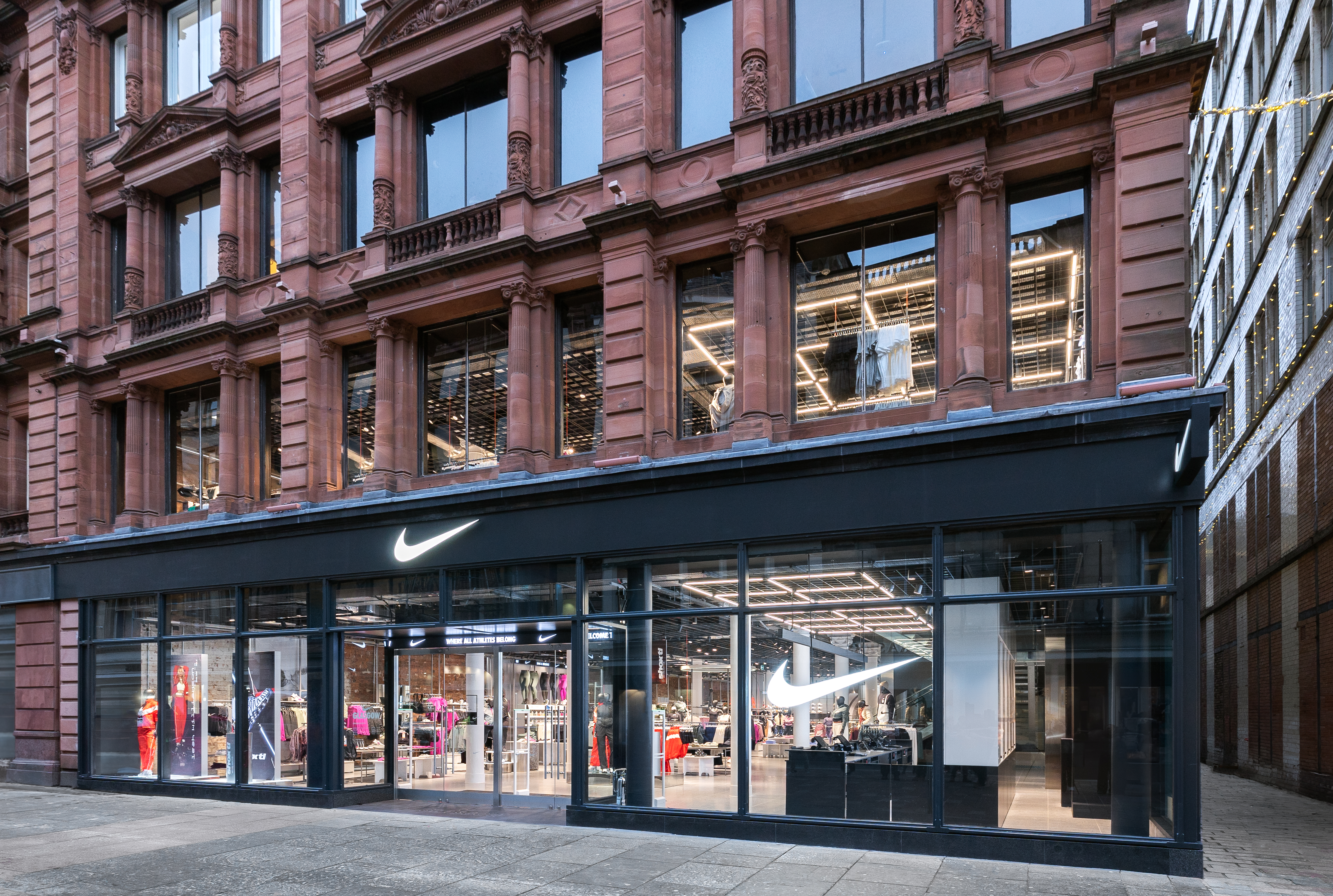 Nike Flagship Store in Glasgow open for Christmas image