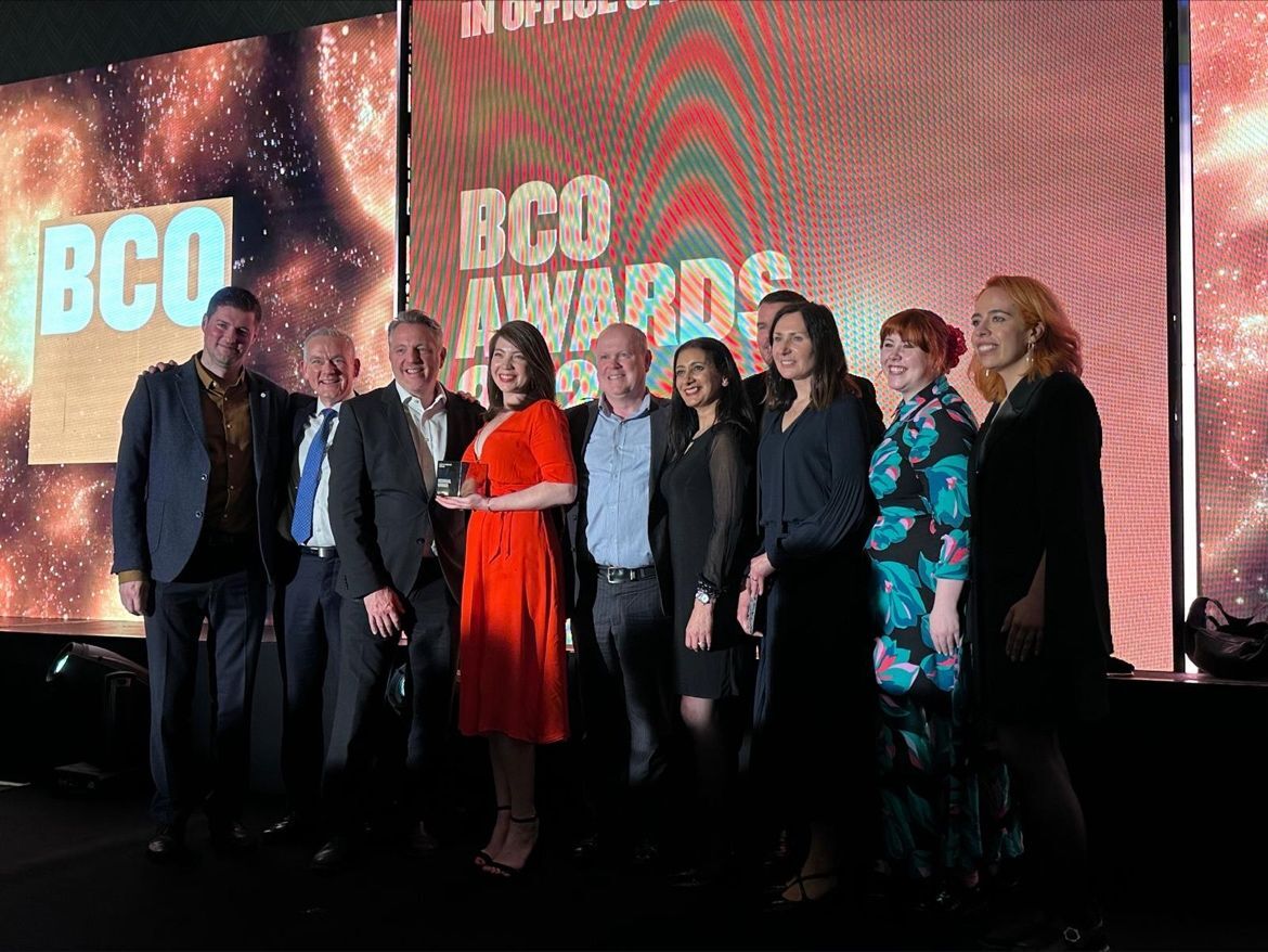Deloitte's Haymarket office wins “Fit Out of Workspace 2024” category at the BCO Awards image