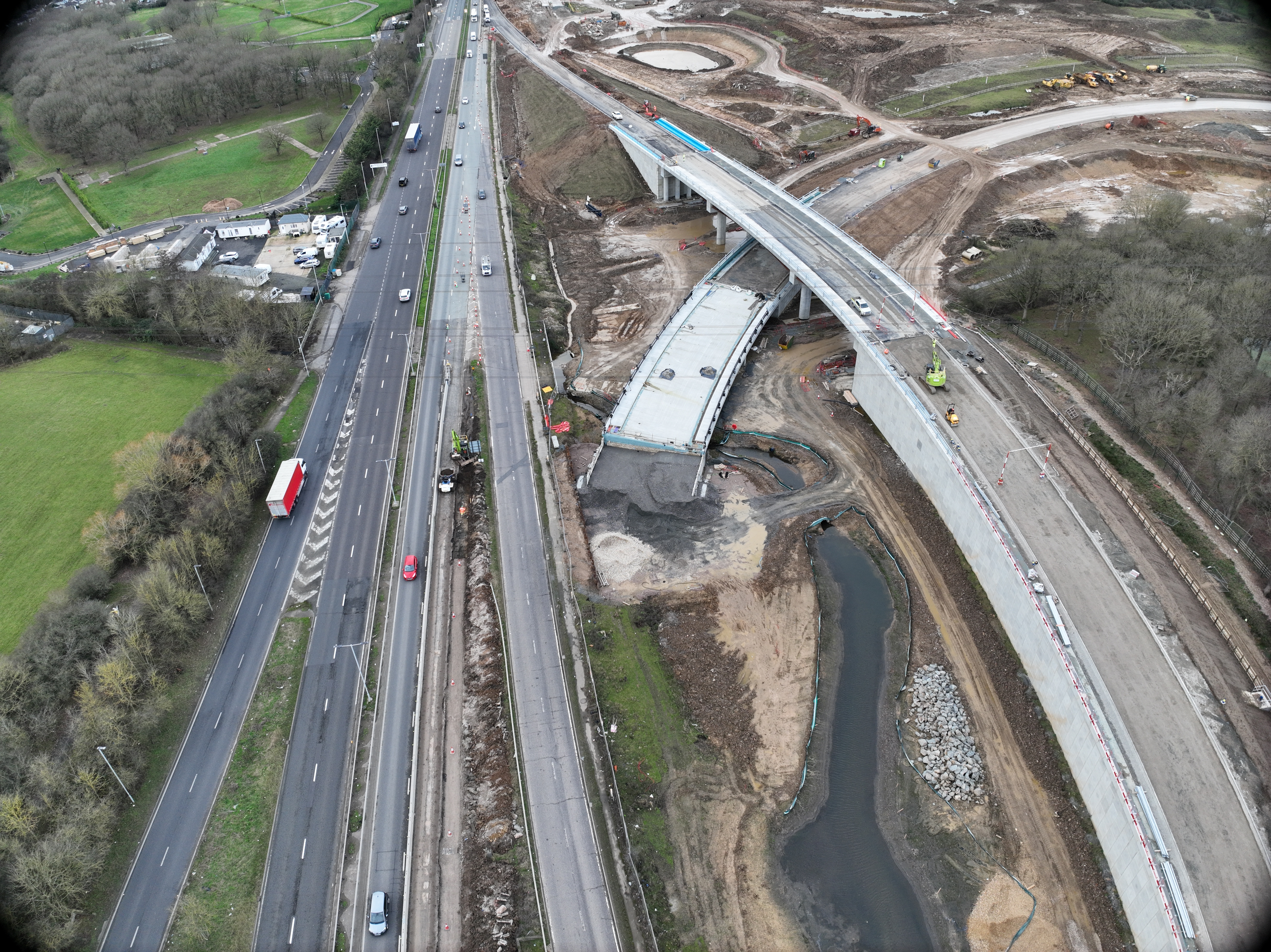 A12 East Bound Exit Slip