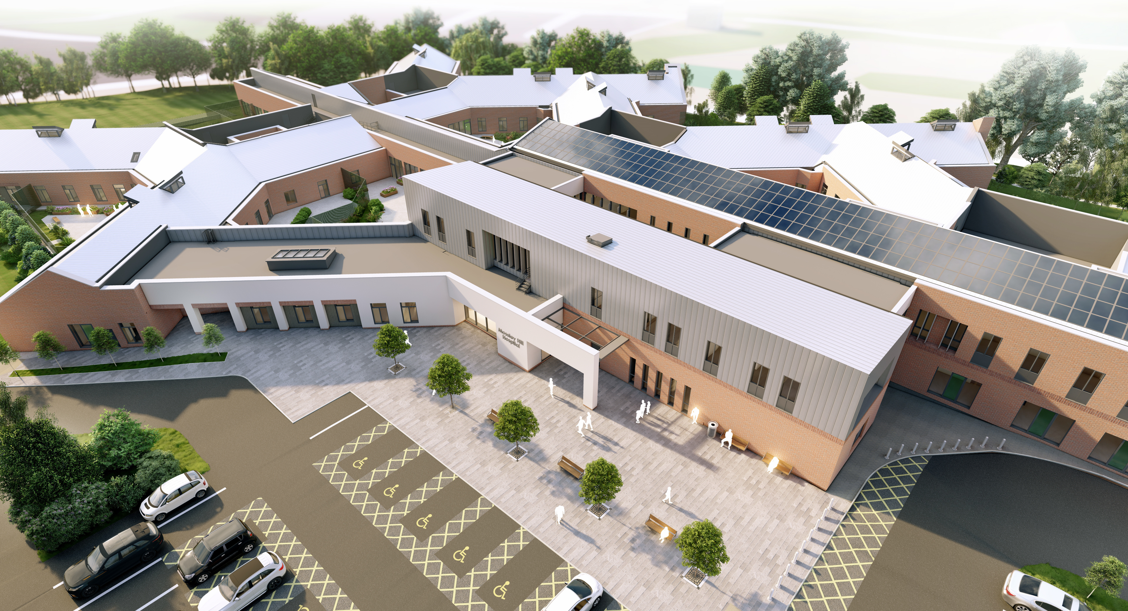 Artist Impression of Mossley Hill Mental Health Facility