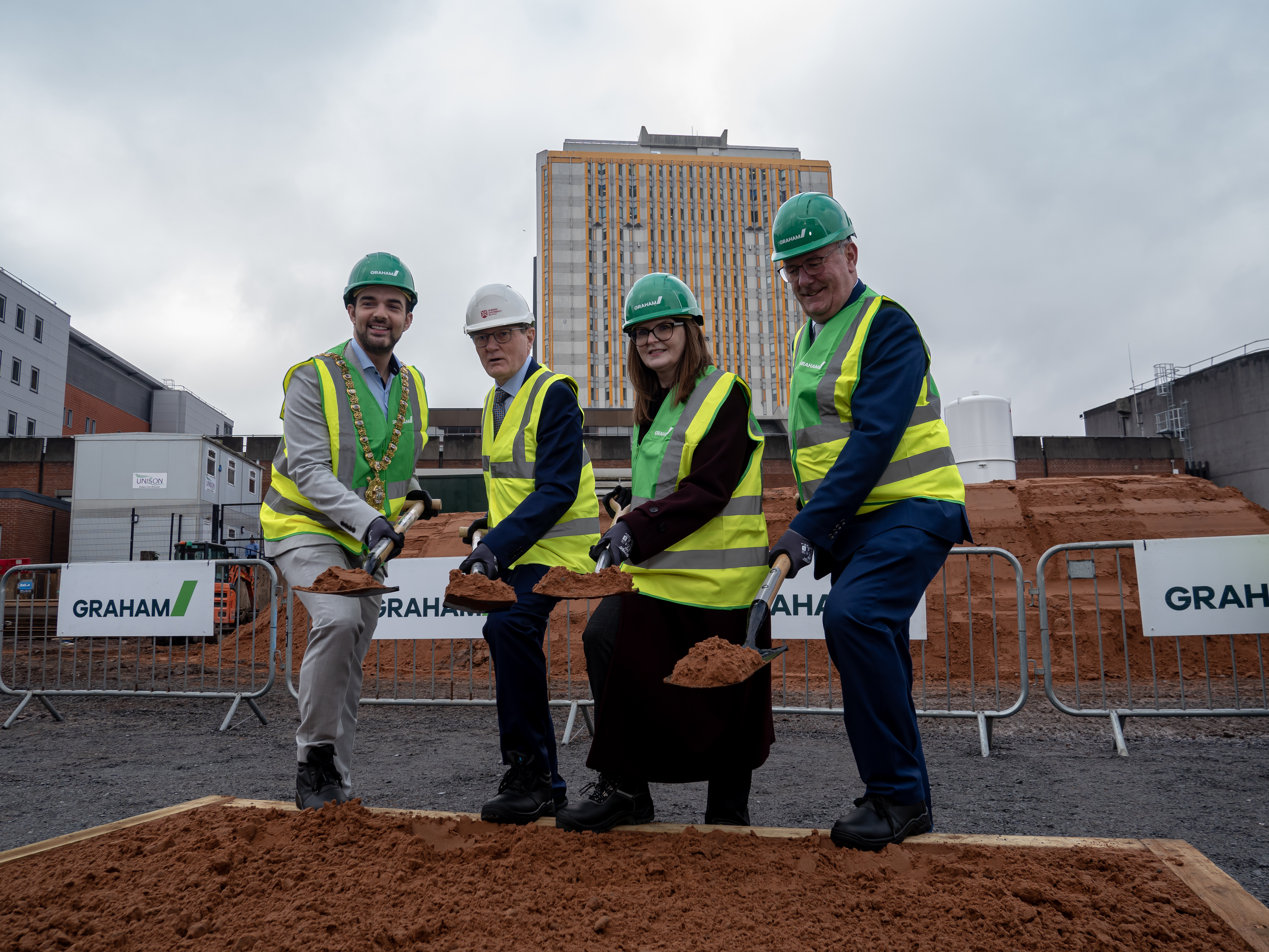 Graham begins construction of iREACH centre ,Belfast image