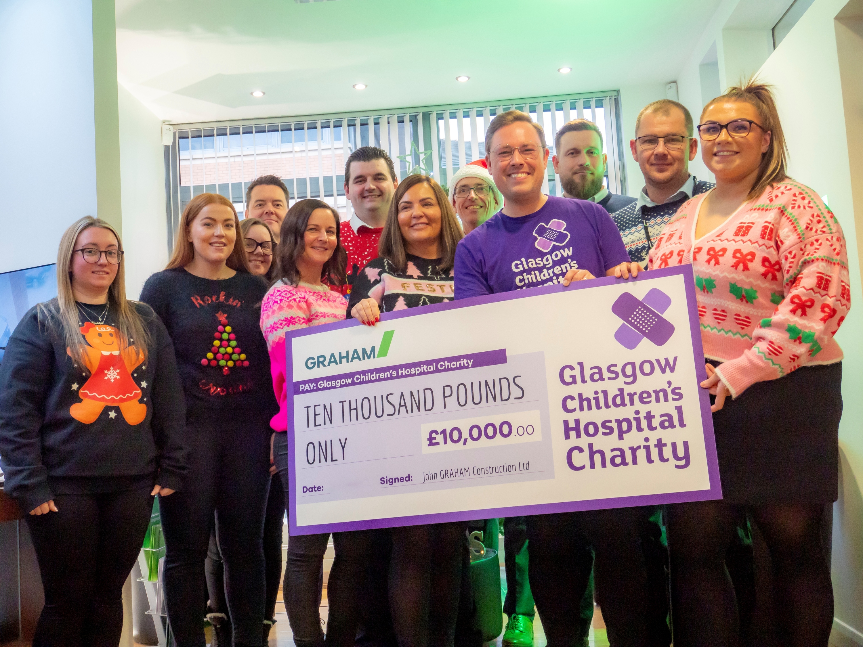 GRAHAM staff take to the skies for Glasgow Children’s Hospital Charity image