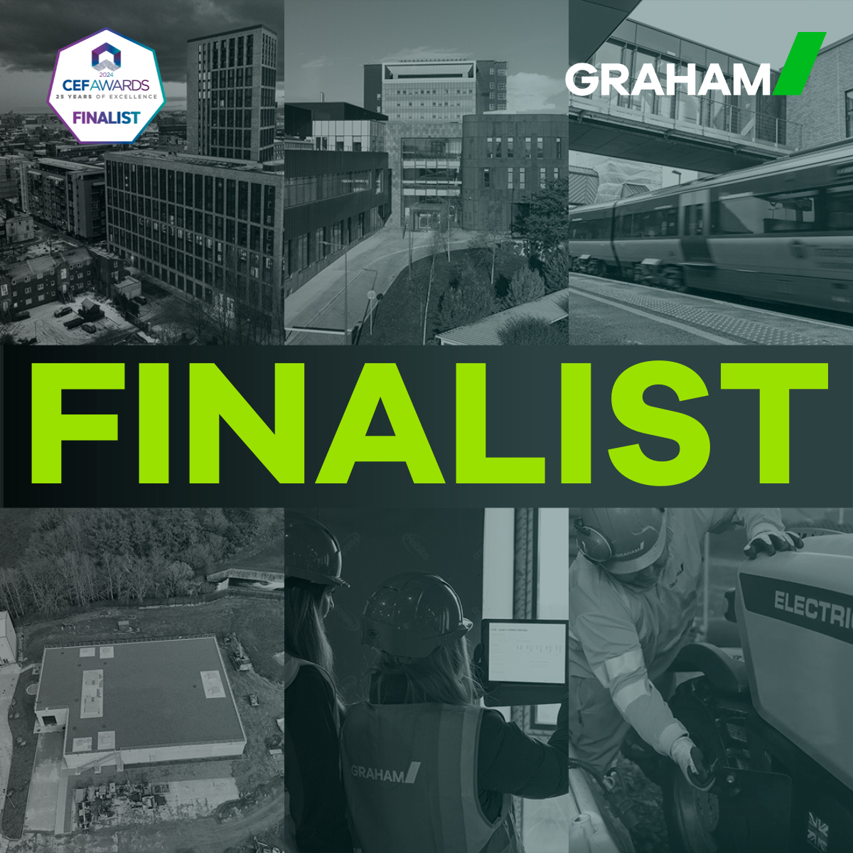 GRAHAM shortlisted in six categories at CEF Awards image