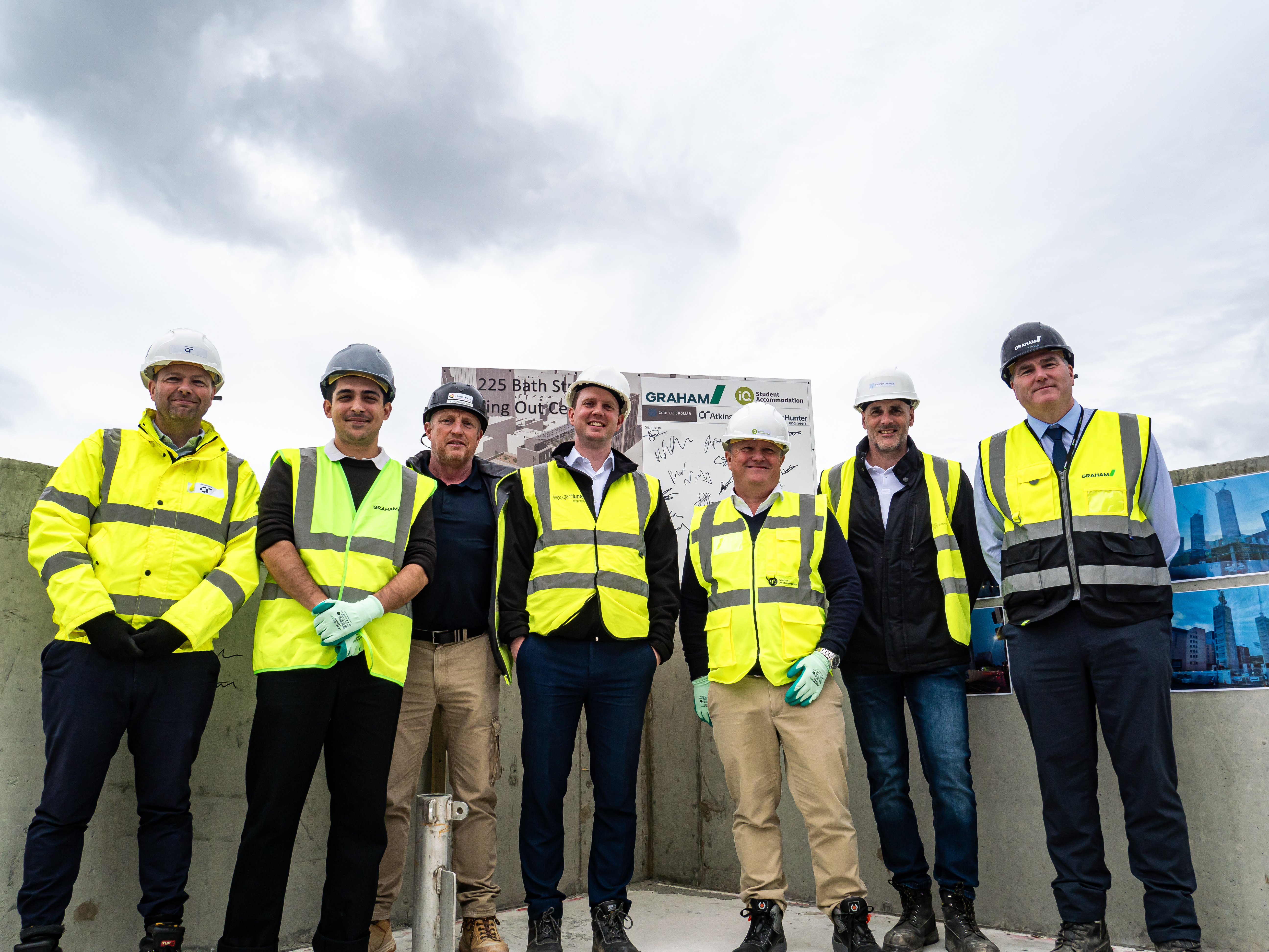 Topping Out at 225 Bath Street, Glasgow image