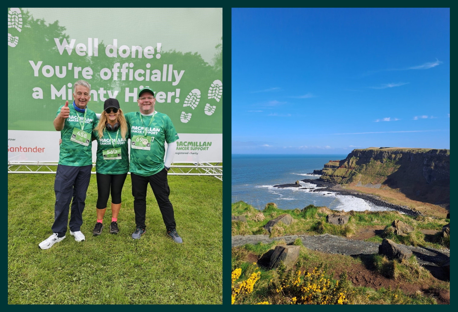 GRAHAM put their ‘best foot forward’ by hiking the North Coast Marathon for Macmillan Cancer image