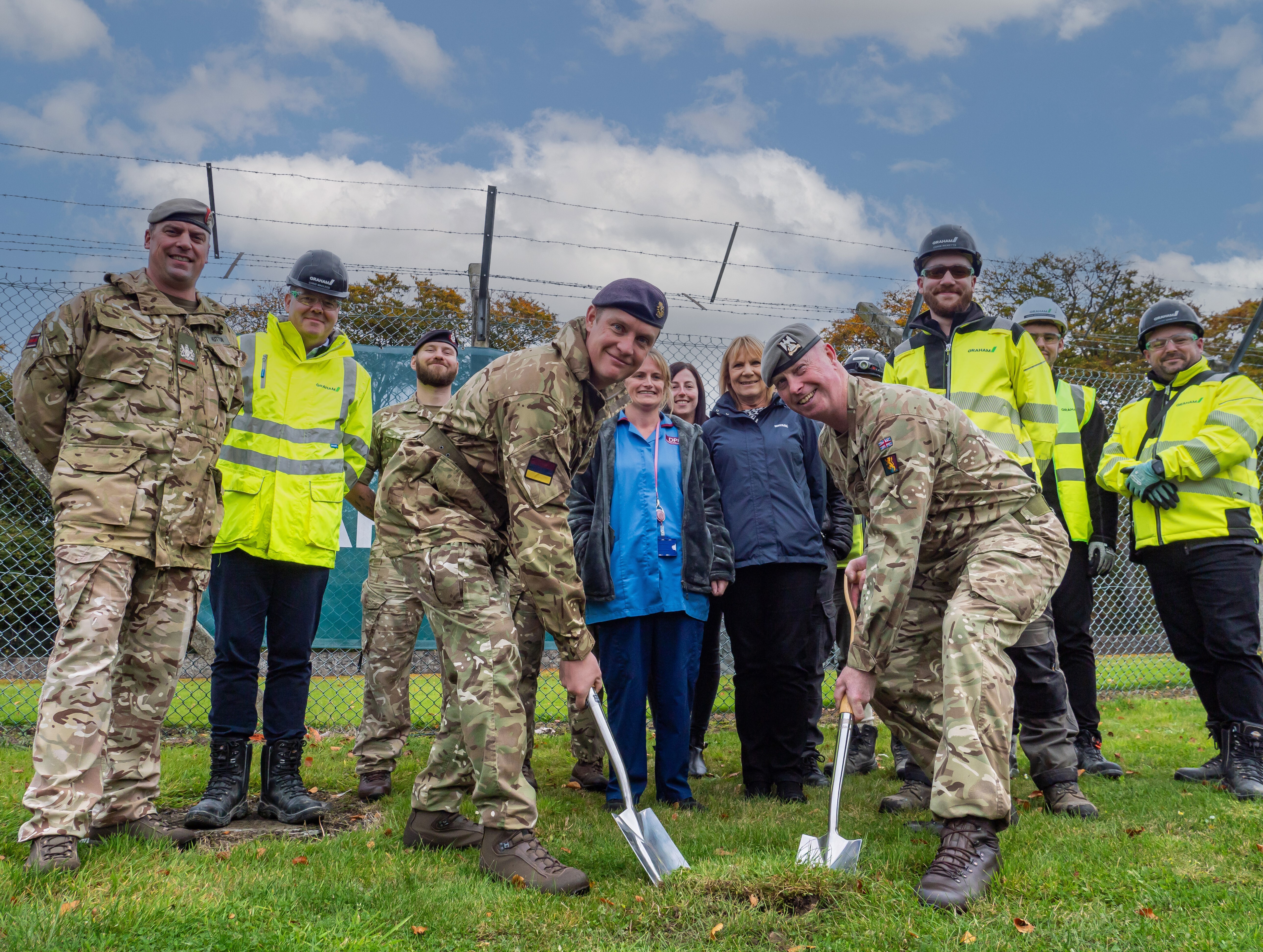 GRAHAM starts construction on new medical and dental centre for British Army at Leuchars Station image