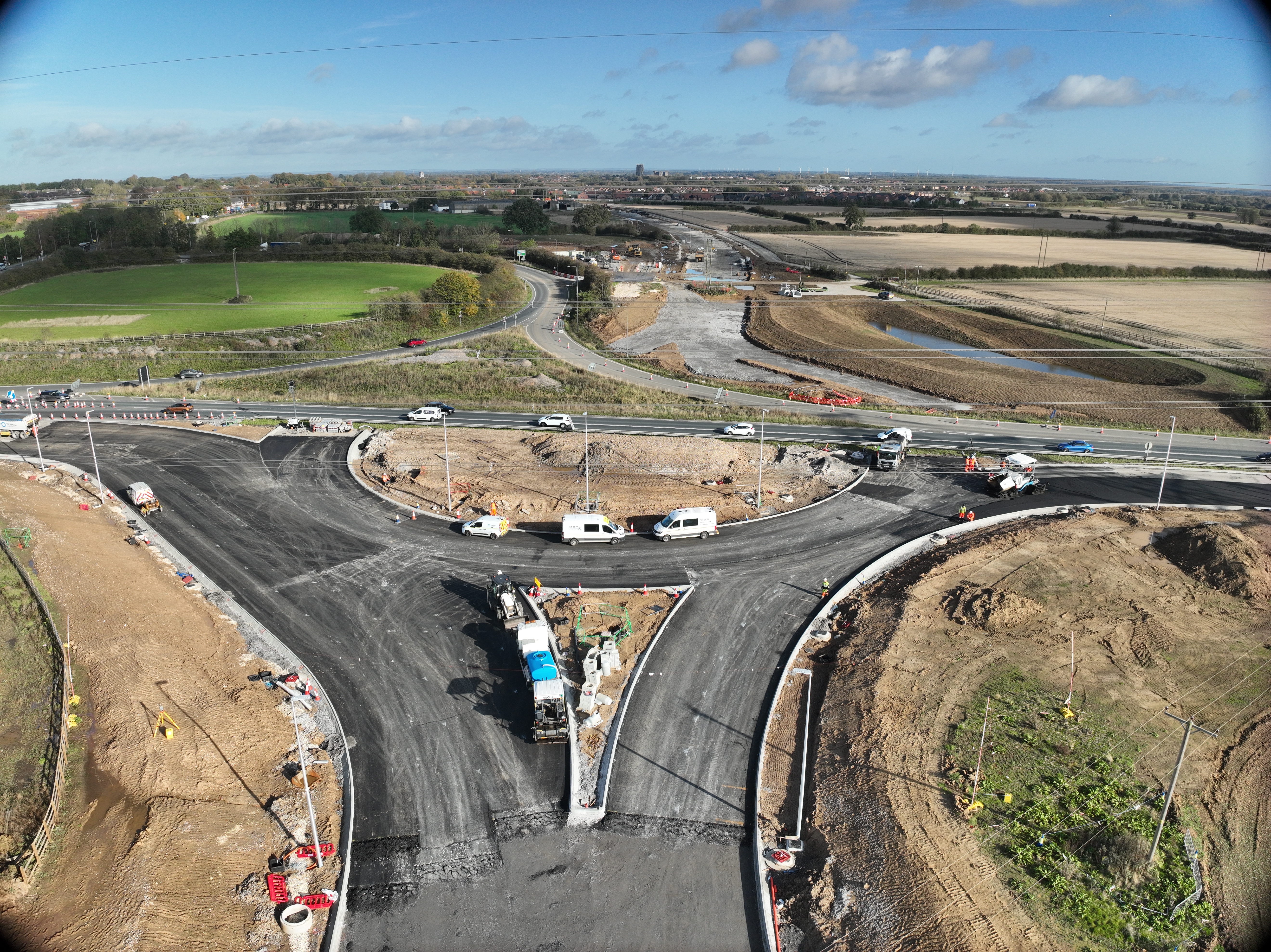 Ongoing work on the A1079