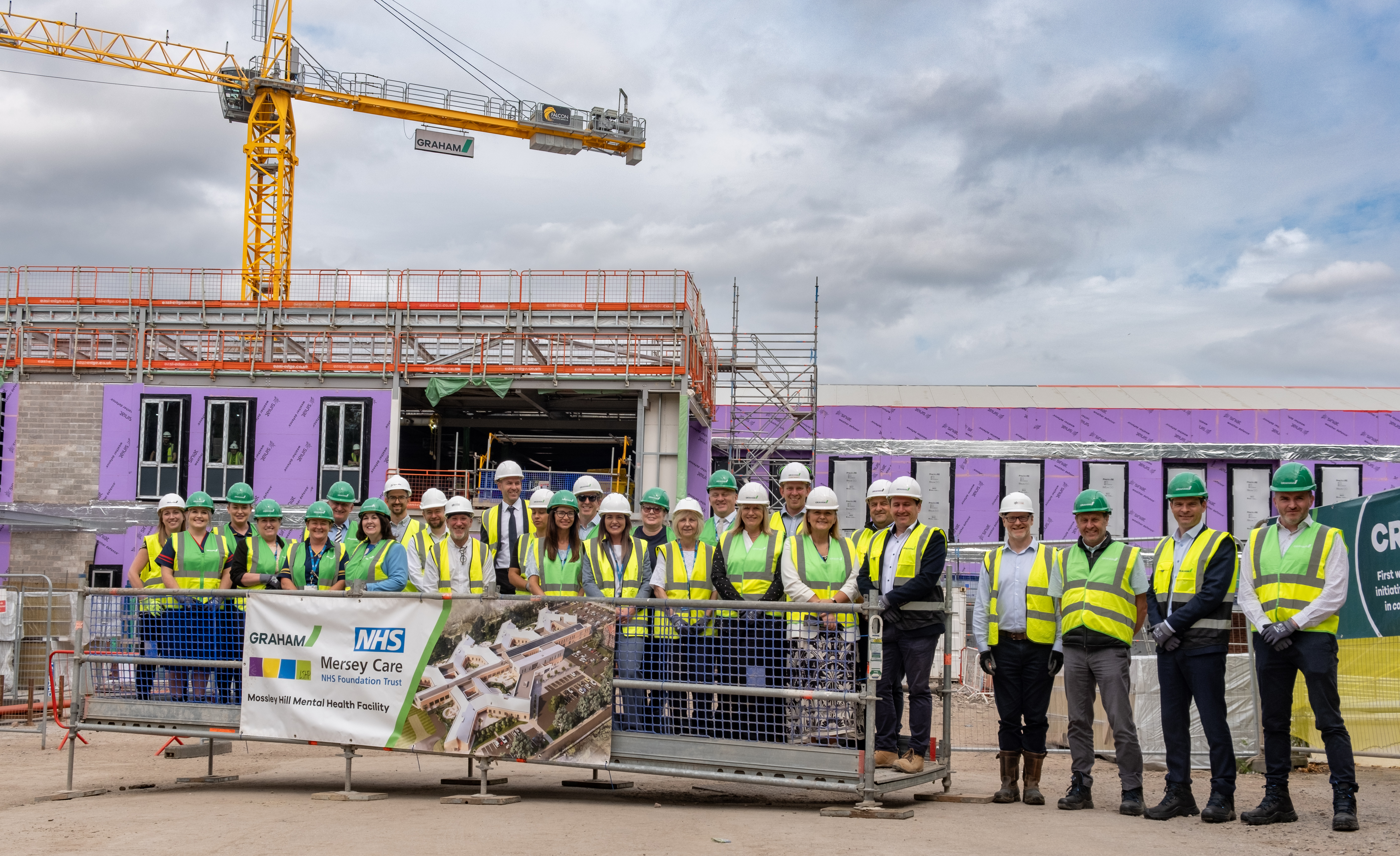 Topping Out celebrated at Mossley Hill image