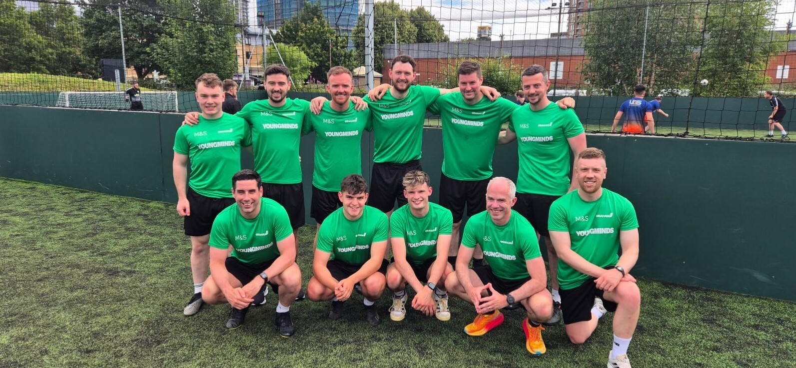 GRAHAM take part in Five-A-Side Football Competition for YoungMinds Charity image