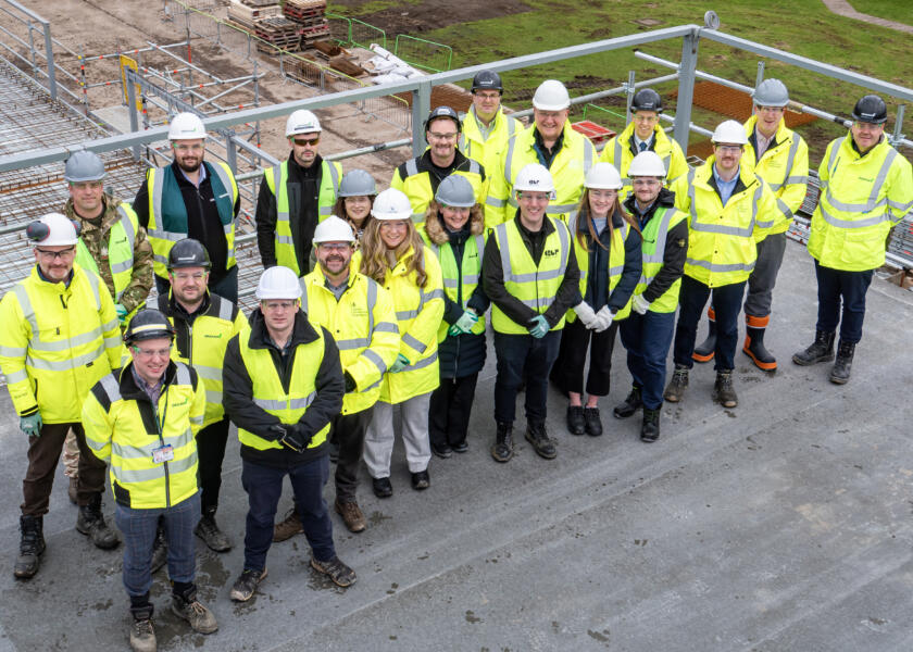 Leuchars Medical Centre in Fife Reaches Full Height