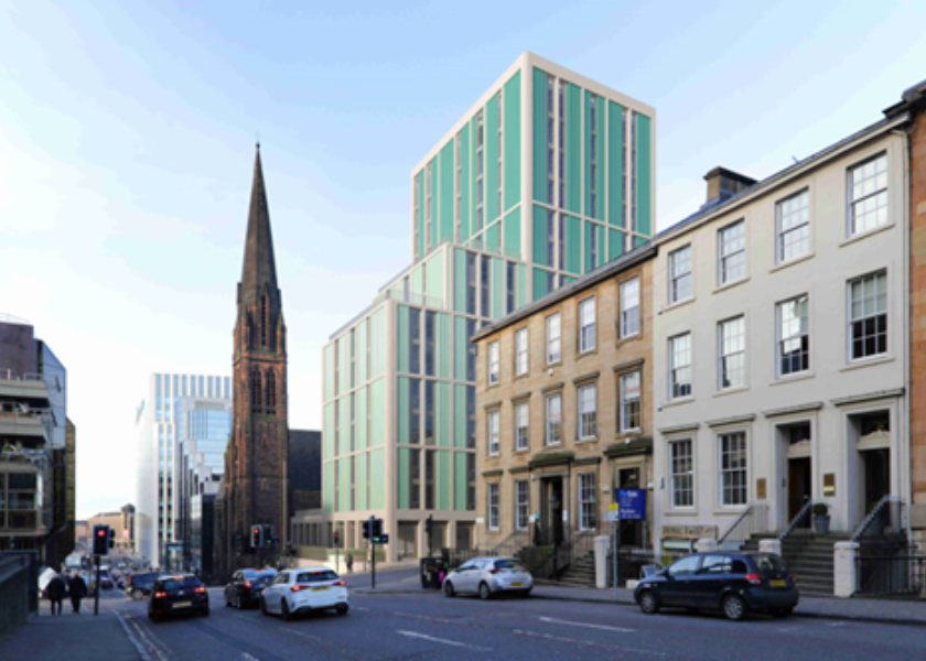 Construction starts at £33m Student Accommodation in Glasgow