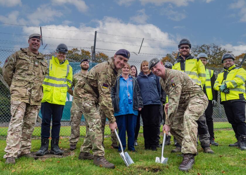 GRAHAM starts construction on new medical and dental centre for British Army at Leuchars Station