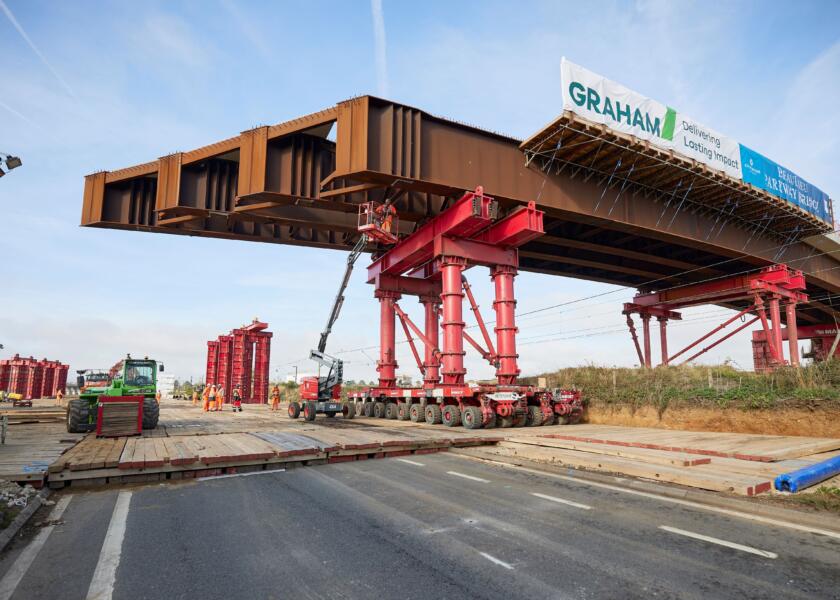 Beaulieu Parkway Bridge wins High Standard of Design Achieved at the Structural Steel Design Awards