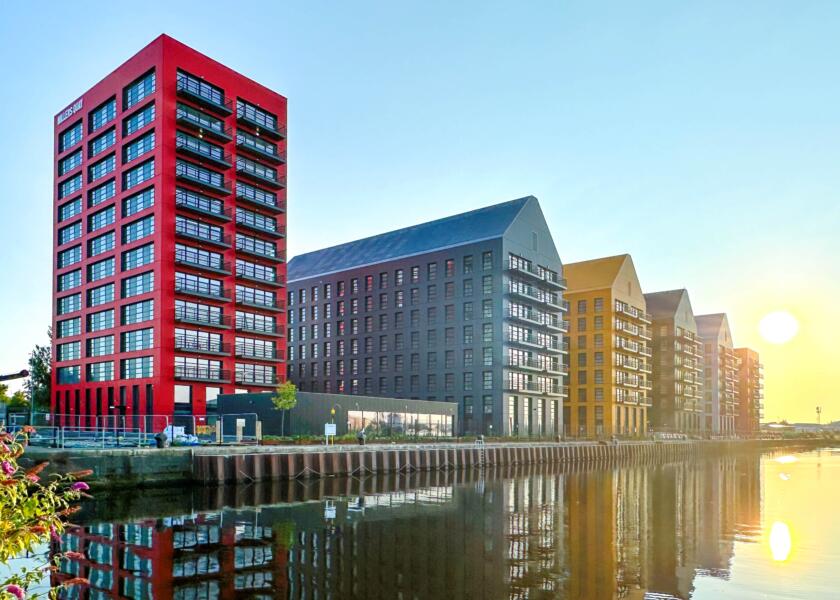 New waterside apartments complete at landmark Millers Quay development