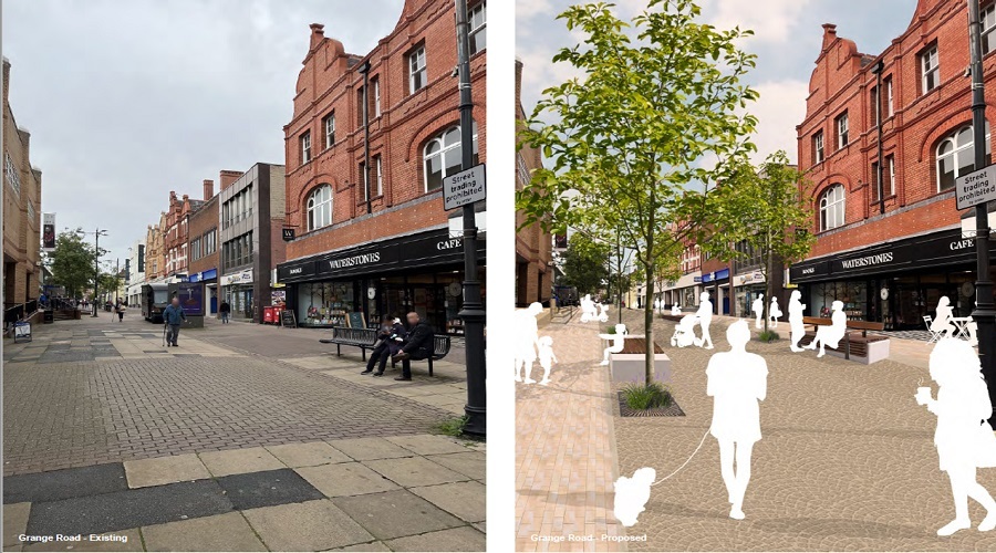 Works set to begin on two major highway improvement schemes in Birkenhead town centre. image